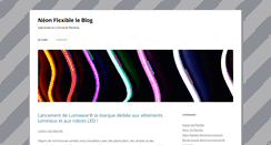 Desktop Screenshot of neonflexible-blog.com